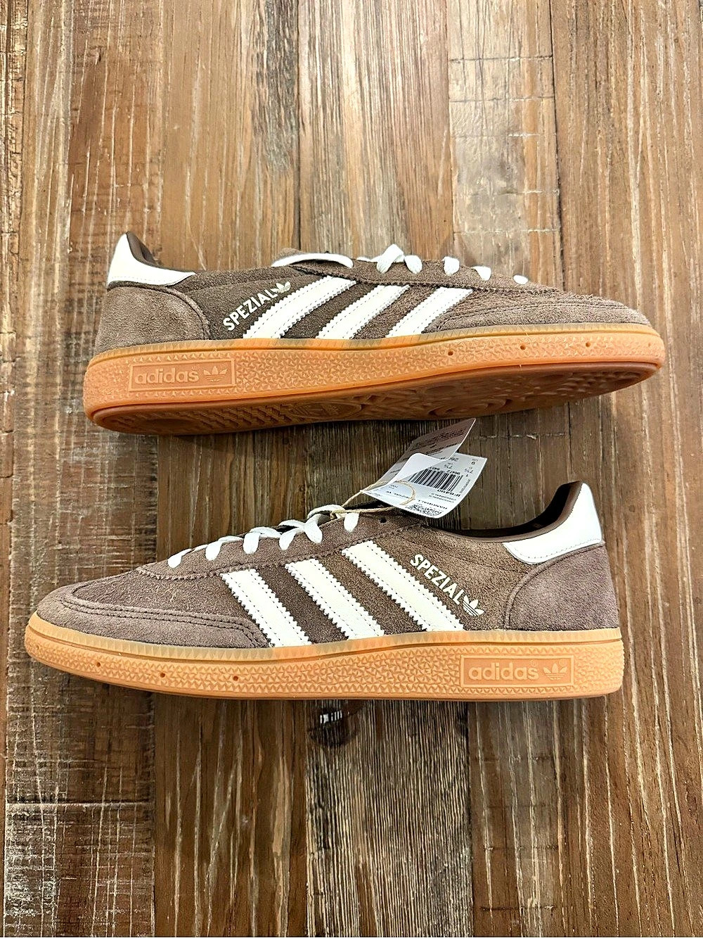 adidas Handball Spezial W Sneakers Brown & White US 9 NWT - Picture 2 of 5